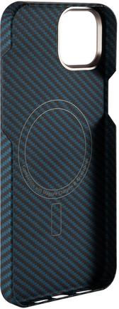 Клип-кейс Red Line Carbon для Apple iPhone 15 Plus Blue