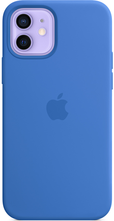 Клип-кейс Apple Silicone Case with MagSafe для iPhone 12/12 Pro «Капри»