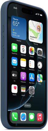 Клип-кейс Apple Silicone Case with MagSafe для Apple iPhone 16 Pro Denim