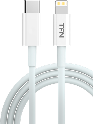 Кабель TFN Apple Lightning to USB-C 1m White