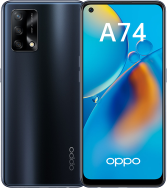 Смартфон Oppo A74 128GB Black