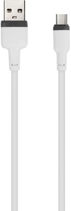 Изображение товара Кабель Red Line Touch USB to USB-C 1м 3A Белый для зарядки и передачи данных