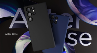 Клип-кейс VLP Aster Case с MagSafe для Samsung Galaxy S24+ серый