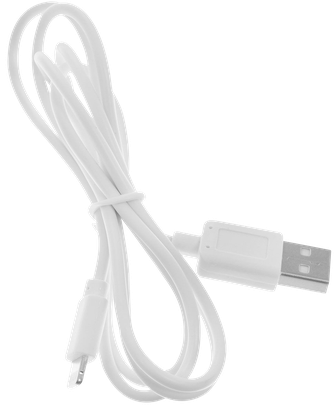 Кабель Red Line USB – Apple Lighting White