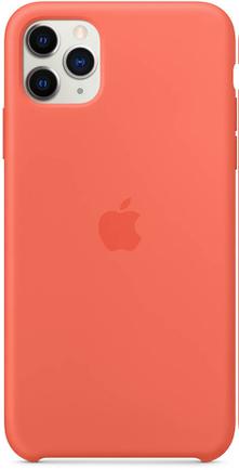 Клип-кейс Apple Silicone Case для iPhone 11 Pro Max «Спелый клементин»