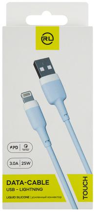Кабель Red Line Touch USB to Apple Lighting 1m 3A Blue