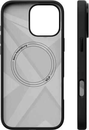 Клип-кейс VLP Aster Pro Case для Apple iPhone 16 Pro с MagSafe чёрный
