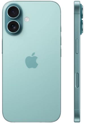Смартфон Apple iPhone 16 128GB Teal (Nano+eSIM, без RuStore)