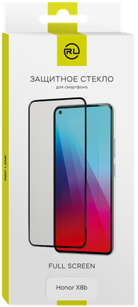 Защитное стекло Red Line Full Screen для Honor X8b Black