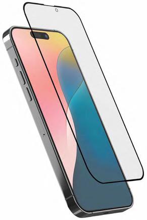 Защитное стекло uBear Extreme Nano Shield Privacy для Apple iPhone 16 Pro Black