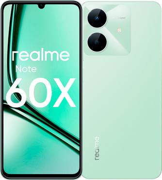 Смартфон realme Note 60x 4/128GB Зелёный