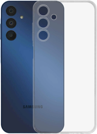 Клип-кейс Krutoff Clear Case для Samsung Galaxy A15 Transparent