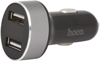 Автомобильное зарядное устройство Hoco Z26 Black