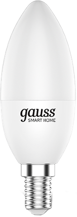 Умная лампочка Gauss Smart Home SMD DIM С37 Е14 White