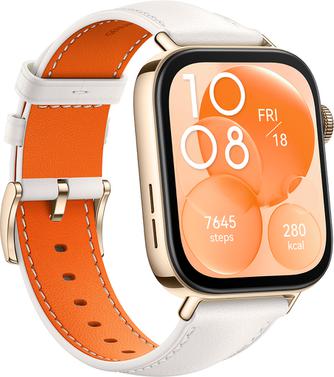 Умные часы Huawei Watch Fit 3 Leather White