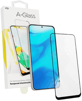 Защитное стекло VLP A-Glass для Samsung Galaxy А35/A55 Black