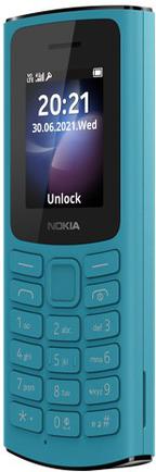 Мобильный телефон Nokia 105 TA-1557 Dual SIM EAC Cyan