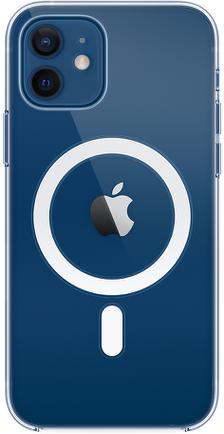 Клип-кейс Apple Clear Case with MagSafe для iPhone 12/12 Pro прозрачный
