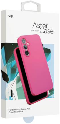 Клип-кейс VLP Aster Case для Samsung Galaxy A35 розовый