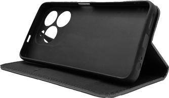 Чехол-книжка BoraSCO Fold Case для Infinix Hot 40i/Smart 8/8 Plus/8 Pro Black