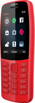 Мобильный телефон Nokia 210 Dual SIM Red