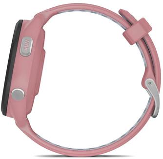 Умные часы Garmin Forerunner 265S 42mm Black/Light Pink, с серо-розовым ремешком