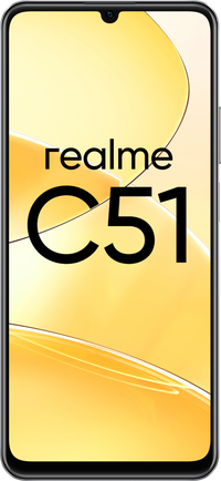 Смартфон realme C51 4/128GB Чёрный