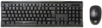 Комплект клавиатура и мышь Oklick 230M Black