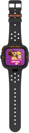 Умные часы Elari KidPhone «Маша и Медведь» Чёрные