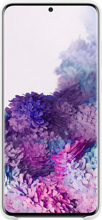 Клип-кейс Samsung Silicone Cover S20+ White