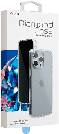 Клип-кейс VLP Diamond Case для Apple iPhone 16 Pro Max прозрачный