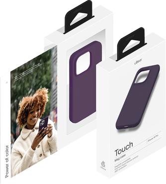 Клип-кейс uBear Touch Mag Case для Apple iPhone 15 Pro Dark Purple