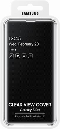 Чехол-книжка Samsung Clear View S10e Black