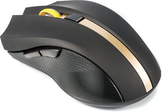Мышь беспроводная Oklick 495MW Black/Gold