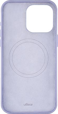 Клип-кейс uBear Capital Leather Case для Apple iPhone 15 Pro Max Purple