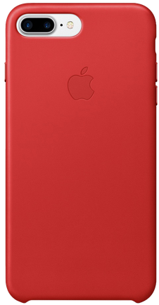 Клип-кейс Apple Leather Case для iPhone 7 Plus (PRODUCT) RED