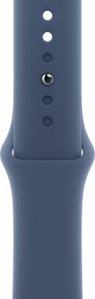 Умные часы Apple Watch Series 10 42mm Silver Aluminium Case с синим ремешком S/M