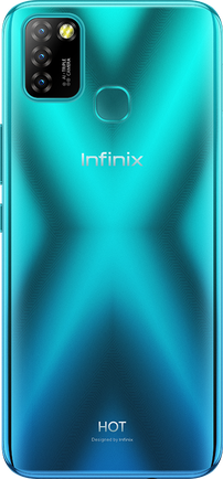 Смартфон Infinix HOT 10 Lite 64GB Quetzal Cyan