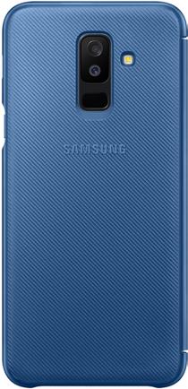 Чехол-книжка Samsung Wallet Cover A6+ (2018) Blue