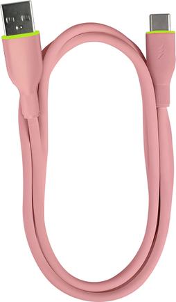 Изображение товара USB кабель GAL USB to USB-C 1.2м Pink для смартфонов и гаджетов