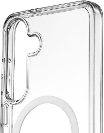 Клип-кейс uBear Real Mag Case для Samsung Galaxy S25+ Transparent