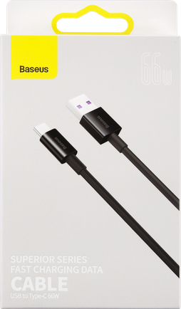 Кабель Baseus Superior Series CATYS-01 USB to USB-C 1m Black