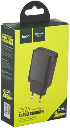 Зарядное устройство Hoco C52A Black