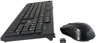 Комплект клавиатура и мышь Oklick 250M Black