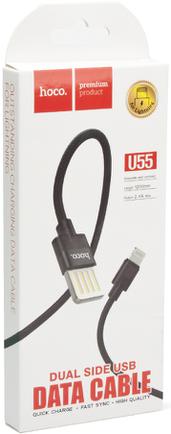 Кабель Hoco U55 USB to Apple Lightning 1.2m Black