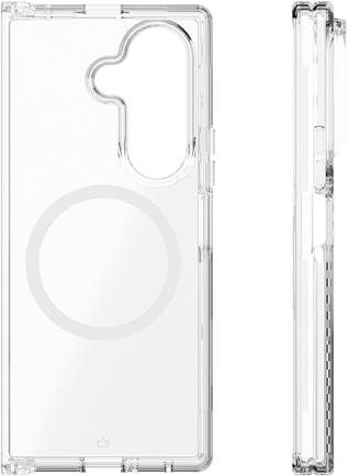 Клип-кейс VLP Crystal Case с MagSafe для Samsung Galaxy Z Fold7 Прозрачный