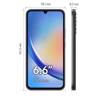 Смартфон Samsung Galaxy A34 6/128GB Awesome Graphite