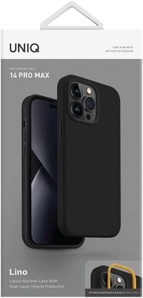 Клип-кейс Uniq Lino для Apple iPhone 14 Pro Max Black