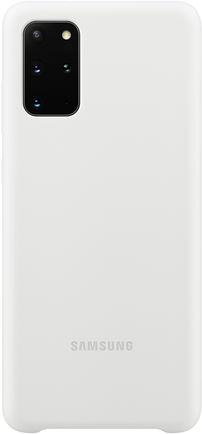 Клип-кейс Samsung Silicone Cover S20+ White