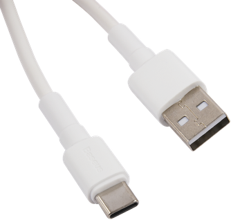 Кабель Baseus Mini CATSW-02 USB to USB-C 1m White